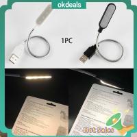 OKDEALS Camping Portable Emergency Mini USB Lamp Laptop Lighting Flexible Reading Light