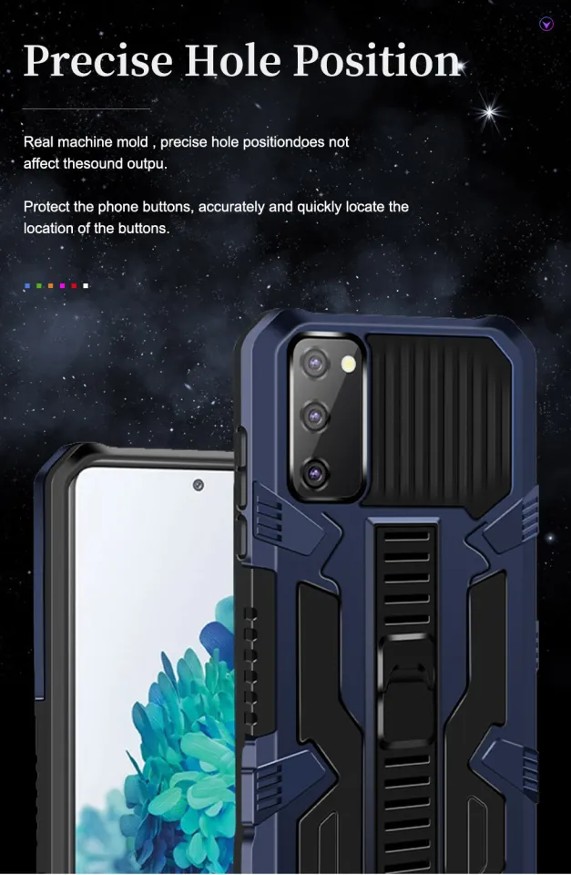 Funda Poco X3 NFC Pro Case Luxury Shockproof Armor Stand Cover Xiaomi Poco  M3 Pro F3