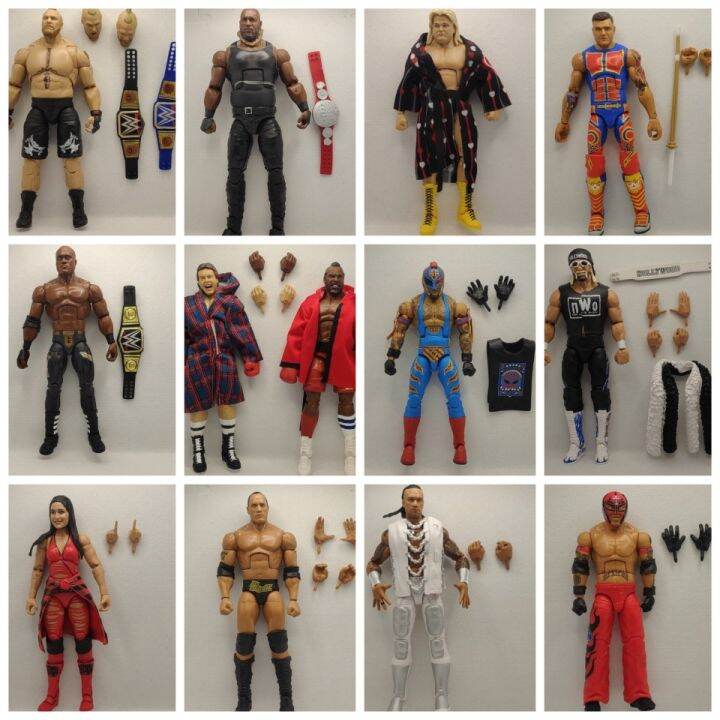 WWE Mattel Wrestling Doll Super Movable Ring Wrestler Lazada PH