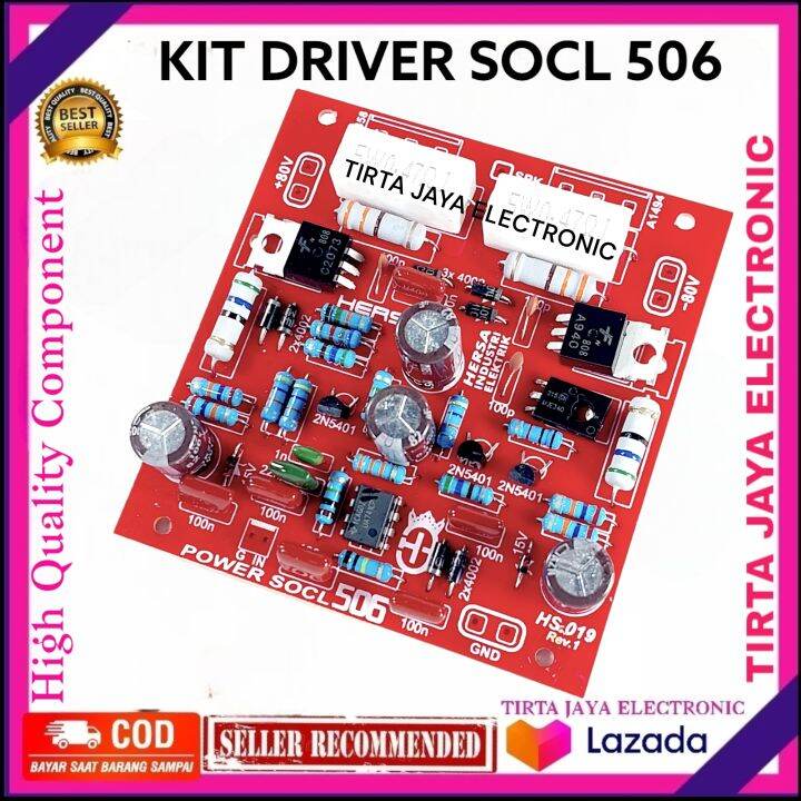 KIT DRIVER Amplifier SOCL 506 500W PCB BIASA | Lazada Indonesia