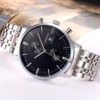 Chenxi Brand Luxury Business Calendar Watch Men Waterproof Luminous Stainless Steel Quartz WristWatches Relogio Masculino 071A