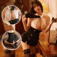 Sexy Lingerie Teacher Uniform Big Breasts Office Lady Cosplay Costumes Glamour Pajamas Upskirt Night Girl Secretary Clothes Suit