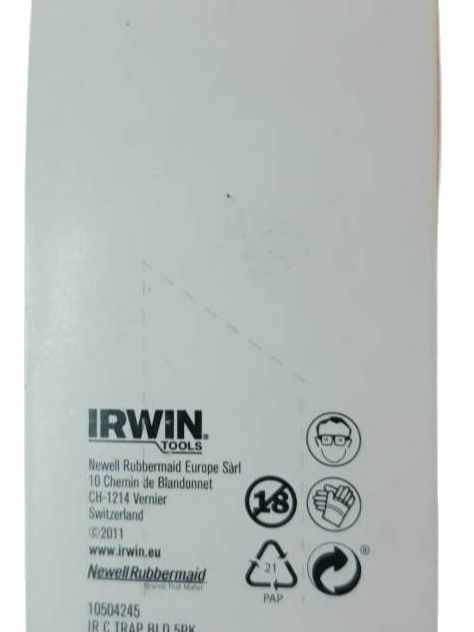 irwinใบมีดงานช่าง-ชนิดแข็ง-5pk-irwin-ใช้ร่วมกับยี่ห้อ-milwaukee-makita-และหลายยี่ห้อ-ที่รูปทรงใบมีดเหมือนกัน-10504245-จากตัวแทนจำหน่ายอย่างเป็นทางการ