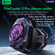 Blackshark Funcooler 3 Pro v2023 Sò lạnh giảm nhiệt điện thoại chính hãng