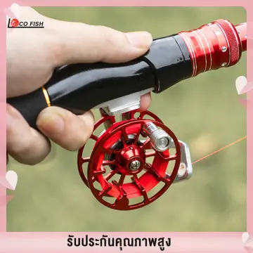 Fishing Reels Metal Iron Simple Small Wheel Coil for Winter Ice