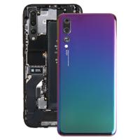 ฝาหลังพร้อมเลนส์กล้องสำหรับ Huawei P20 Pro (สีดำ)