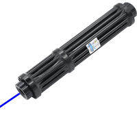 Burning Blue Laser Pointer 21cm 445nm 5000m 2W Laser Light Hight Powerful 450nm Focusable Flashlight Burn Match Firecrackers