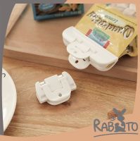 【ถูกที่สุด】RABITO【KM5057】ที่หนีบถุง ที่หนีบถุงขนม ที่หนีบอเนกประสงค์ ที่หนีบซองขนม 1แพ็คมี3ชิ้น