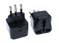 3pin บราซิลบราซิลปลั๊กไฟ AC Uk/us/eu บราซิล Brasil Socket Travel Power Adapter Plug 3 Pin Converter Type N Plug