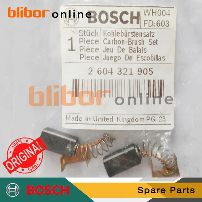 Carbon Brush Bosch Gsr 6 25 Tegsb 20 2 Psb 550 Psb 400 Original Lazada Indonesia 2431