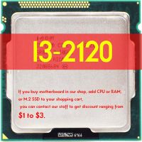 Core I3 2120 3M Cache 3.3GHz LGA1155 65W desktop CPU processor I3-2120 Atermiter B75 Motherboard For Intel LGA 1155 kit