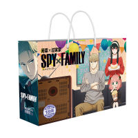 Anime Spy X Family Gift Bag Collection Bag Anya Forger Chimera Yor Forger โปสเตอร์สติกเกอร์รูป Action Badge Lomo การ์ดของเล่น