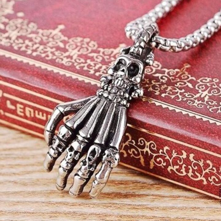 jdy6h-fashion-skull-claw-necklace-punk-palm-pendant-hip-hop-necklaces-for-men-gothic-jewelry-halloween-accessories-anniversary-gift