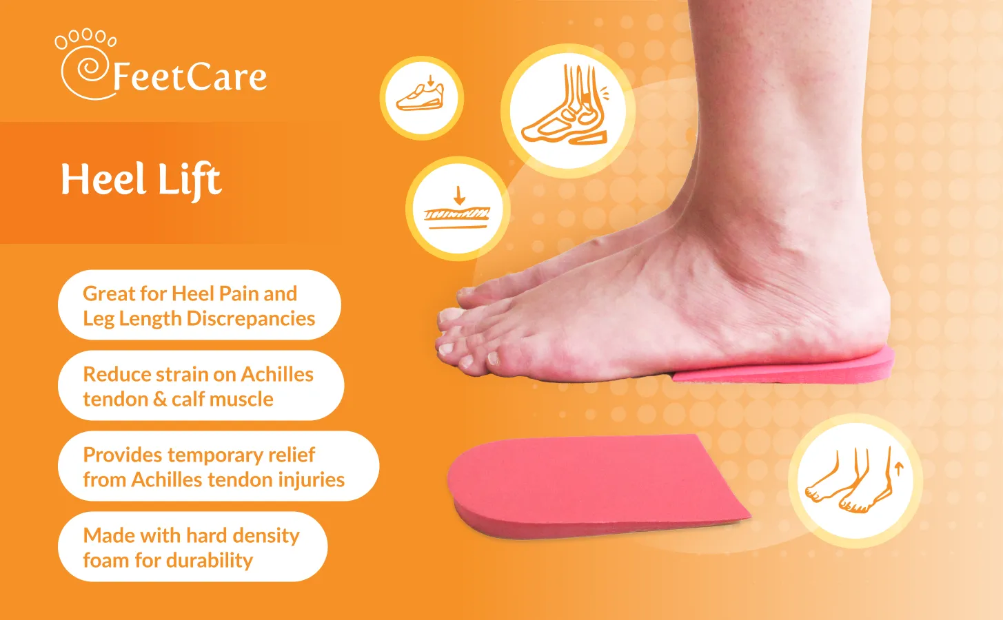 Heel lift for hot sale achilles tendinopathy