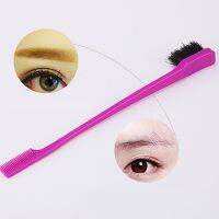 HZSDouble-Sided Smooth Edge Brush Eyebrow Eyelash Comb Hair Styling Coloring Tool