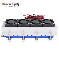 ระบบระบายความร้อนเครื่องปรับอากาศเทอร์โมอิเล็กทริกของตกแต่งงานปาร์ตี้ DC 12V Peltier ชิ้นส่วนระบบปรับอากาศ30A ระบบระบายความร้อนแบบโฮมเมด