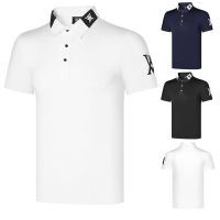 Anew New Style golf Clothing Men Short-Sleeved T-Shirt Outdoor Sports Casual Top Perspiration Moisture Absorption Jersey