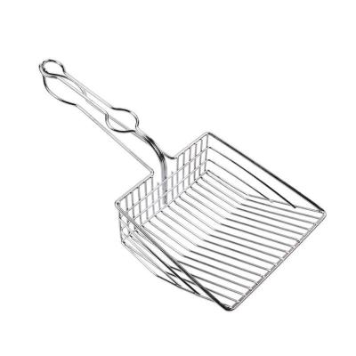 Durable Pet Dog Cat Stainless Steel Cleaning Tool Puppy Kitten litter Scoop Cozy Sand Scoop Poop Shovel Product For Pets Cat Sup