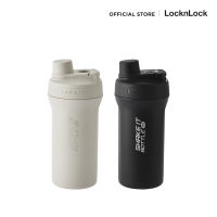 LocknLock กระบอกน้ำเก็บอุณหภูมิ Shake It Bottle Pro Stainless ความจุ 650 ml. รุ่น LHC4276 สีเทาอ่อน