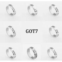 แหวนไทเทเนียม7สำหรับ7นิ้วมือ JB Jackson Mark Bambam เครื่องประดับอัญมณีสำหรับชายหญิงหญิงชาย