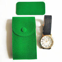 Velvet Portable Storage Women Pouch Men Organizer Watch Case For