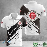 （all in stock）  2023 NEW -F.C St. Pauli 2. Bundesliga 3D Printed Polo Tshirt Hoodie jersey(FREE NAME LOGO CUSTOM)