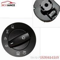 ❈ 1K0941431N Chrome Black Headlight Switch For 2005-2013 VW MK5 MK6 Models BeetleCCEosGTIGolf