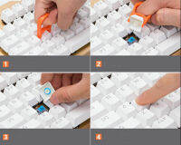 130คีย์บอร์ดเครื่องกล Cherry keycap Rubber O-ring SWITCH dampeners with PULLER