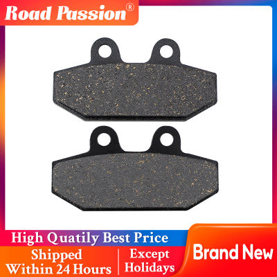 2021Road Passion Motorcycle Rear Brake Pads For FLFB Fat Boy FLFBS FLHC Heritage Classic FLHCS FLSL Softail Slim RFXBR FA710