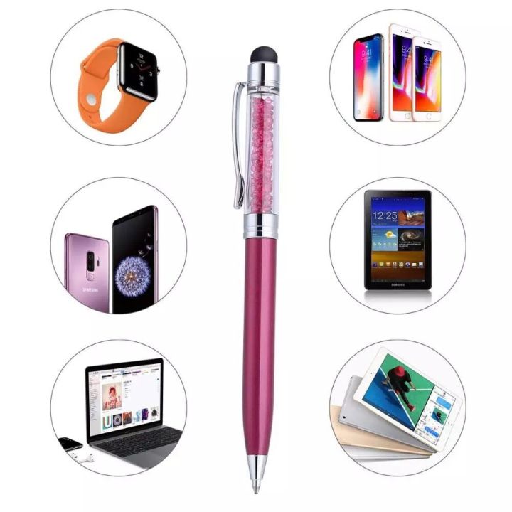 ปากกา-pen028-2-in-1-ปากกาทัสกรีน-ปากกา-2-ด้าน-ด้านปากกาจะเป็นปากกาลูกลื่นธรรมดา-อีกด้านจะใช้กับหน้าจอมือถือที่เป็นแบบทัสกรีน-มีสินค้าพร้อ