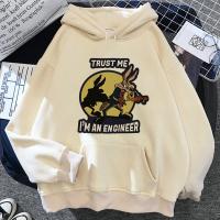 Wille E Coyote Hoodies ผู้หญิงอะนิเมะญี่ปุ่น2023แขนยาวเสื้อวอร์มผู้หญิง90S Tracksuit