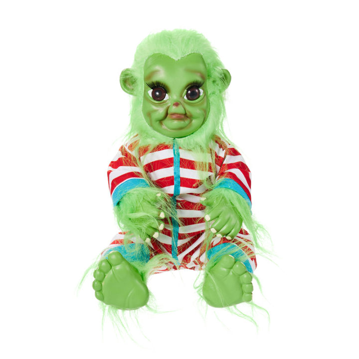 boyroom-ตุ๊กตาสัตว์ยัดนุ่นสำหรับผู้ใหญ่ตุ๊กตาสัตว์ประหลาดตุ๊กตาสัตว์ประหลาดเขียวใหม่คริสต์มาส