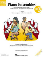 หนังสือเปียโน Hal Leonard Student Piano Library Ensembles Book 3