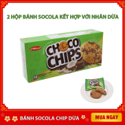 2 Hộp Bánh qui socola Chip Dừa