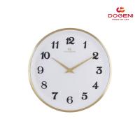 DOGENI นาฬิกาแขวน โดเกนี่ รุ่น WNM012GD/SL สีทอง/สีเงิน ขนาด : Ø30 x หนา 4.2ซม. Wall Clock