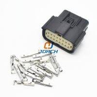 ตัวเชื่อมต่อ Molex สายเคเบิลควบคุมสายอัตโนมัติ16ขาปลั๊กไฟ33472-1606 33472-1740