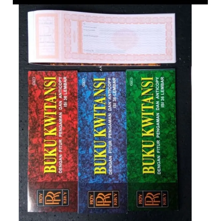 Buku Kwitansi Kiky 1 Pack Isi 10 Buku Lazada Indonesia 