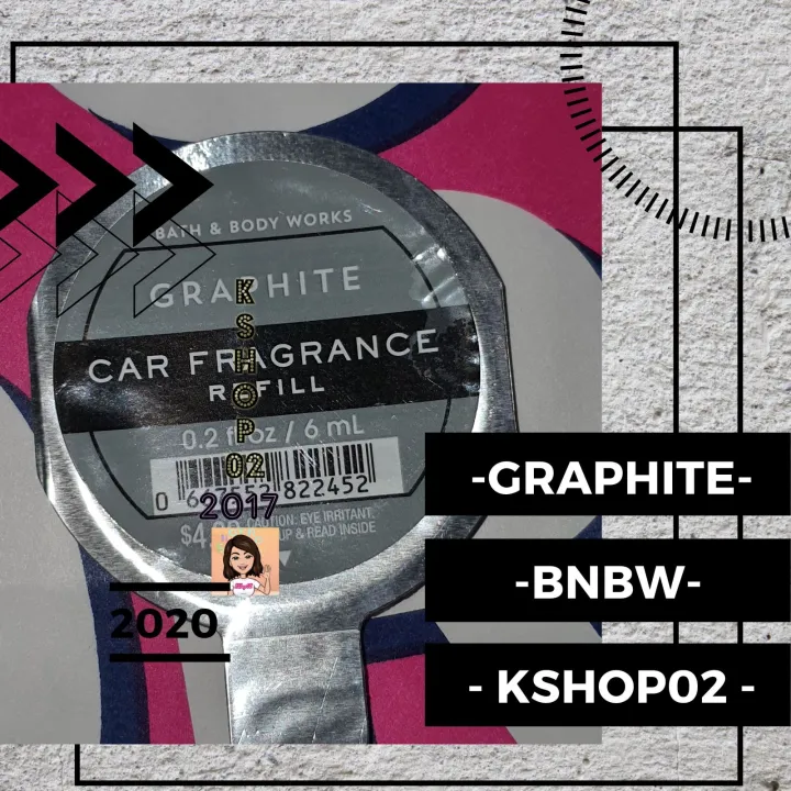 Bath and body works car freshener scentportable refill graphite Lazada PH