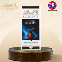 Lindt Excellence Sea Salt Dark Chocolate 100g. ลินด์เอ็กเซอร์เล็นซ์ดาร์กช็อกโกแลตผสมเกลือทะเล 100กรัม