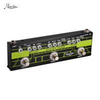 Rowin DAP-1 3-in-1 Guitar Multi Effects Pedal Delay + Ocean Verb + Distortion Aluminum Alloy Shell with True Bypass Function