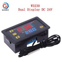 W3230 110โวลต์-220โวลต์ Dc12v 24โวลต์เทอร์โมดิจิตอลควบคุมอุณหภูมิ Regulator ความร้อนระบายความร้อนควบคุมเครื่องมือจอแสดงผล Led