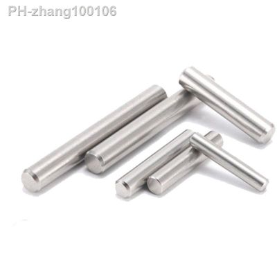 10pcs M3 Double chamfered solid dowel pin cylindrical positioning pins 316 stainless steel GB119 shaft 6mm-30mm
