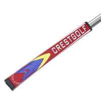 Crestgolf Putter Grips Midsize Anti-Slip Lightweight Golf Grip More Shock Absorption Strong Push for Golf Grips Blue/Red