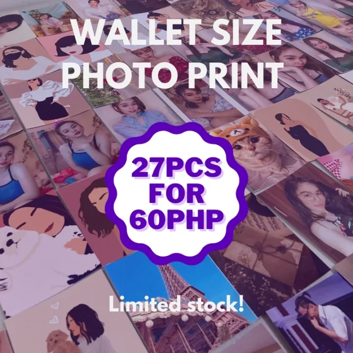 PAPER HOLIC PROMO Wallet Size Print Lazada PH