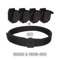 Tactical Skirmish IPSC Belt &amp; Holster Speed Magazine Pouch Set Competition Shooting Belt Tactical Mag Holster Quick