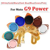 เครื่องสแกนลายนิ้วมือดั้งเดิมสําหรับ Motorola Moto G9 Power Home Button Return Fingerprint Touch Id Sensor Connector Flex Cable