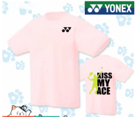 Yonex ชุดกีฬาฤดูร้อน2023สำหรับการแข่งขันกีฬาสำหรับทั้งหญิงและชายชุดสูทวอลเลย์บอล,แห้งเร็วใหม่ดูดซับเหงื่อและระบายอากาศได้ดี