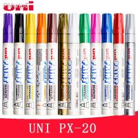 One Piece Mitsubishi px-20 15 Colors Waterproof Car Tyre Tire Tread Rubber Metal permanent Paint Marker Pen