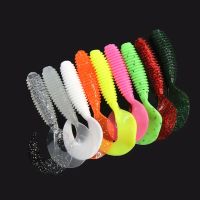 10pcs/Lot Soft Lures Silicone Bait 50mm 1.2g Goods For Fishing Sea Fishing Pva Swimbait Wobblers Artificial Tackle Lures Baits