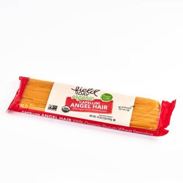 Field Day Organic Traditional Capellini Angel Hair 454g Lazada PH